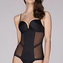 Edge NEW Le Mystere Infinite  Black Bodysuit Size 32C Photo 0