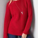 American Eagle Jegging Sweater Red Medium Photo 0