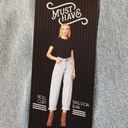 Simple Society Roll Cuff Balloon High Rise Mom's Jeans Photo 5