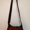 NEW Handmade Dyed Cowhide Leather Cossbody Purse Steer Cow Rust Western Orange Photo 9