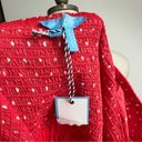 Draper James NWT Jennifer Mini Babydoll Dress in Red Polka Dot Small Photo 11