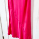 Cult Gaia  | NWT Perla Silk Maxi Dress in Dragonfruit Pink Photo 5