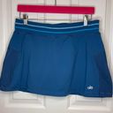 Alo Yoga Blue Athletic Skirt Sz M Golf Tennis Athleisure Outdoors Summer Trendy Photo 0