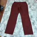 Duluth Trading  co. Cotton blend relaxed fit stretch Red pants size 10 / 31 Photo 5