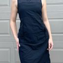 The North Face  Black Nylon Gorpcore Hiking Midi Dress Size Small Photo 6