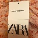 ZARA Pink Floral Chiffon Summer Mini Dress 'The Piper Dress' Photo 4