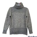 Banana Republic  Soft Merino Wool Blend Heavy Knit Turtleneck Chunky Sweater XXSP Photo 0