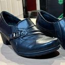 Earth Origins  Roxanne Black Leather Shoes Size 9 Photo 2