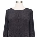 L'Agence . Silk Animal Print Blouse. Photo 1