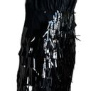 Amanda Uprichard  Simran Sequin Mini Dress Black XS Cocktail Flapper Flawed DIY Photo 9