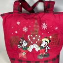 Disney WDW Walt  world minnie & Mickey holiday tote bag Photo 8