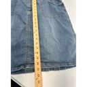 Ralph Lauren Vintage  Denim Skirt 14 Classic Boho Photo 7