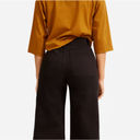 Everlane NWT  The Wide Leg Crop Pant in Black Photo 11