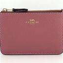 Coach  Key Pouch	True Pink Leather C7957G Photo 1