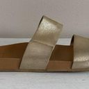 REEF  Womens Cushion Vista Gold Lightweight Slide Sandals Size 9 Slip On Comfort Photo 3