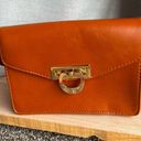 Leather belt bag perfect for phone, keys and lipstick! Tan Photo 3