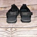 Khombu  Ashley Black with Purple Fisherman Sandals Size 7M Photo 4