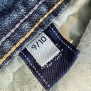 Pacific&Co Madison Denim  Womens Blue Denim Stretch Distressed Capri Jeans Size 9/10 Photo 3