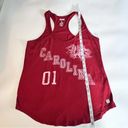 Tailgate  Women's Racerback Curved Hem Carolina Graphic Tank Sz L Photo 2