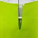 American Vintage Andre Sauvage (L)  80's Petite Womens Neon Green Top Photo 5