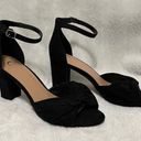 C Est. 1946  Black Peep Toe Block Heel 9 Photo 1