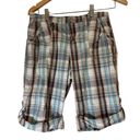 Bermuda Gitano Plaid  Shorts, SZ 4 Photo 1