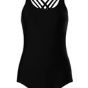 Lululemon  Swim Strappy Back One Piece size 10 in Black Photo 0