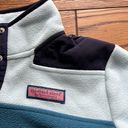 Vineyard Vines  Color Block Fleece Snap Shep Shirt Size M C15 Photo 5