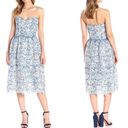 Parker  Azalea Strapless Sweetheart-Neck Lace Dress, Glacius Brocatto eyelet midi Photo 2