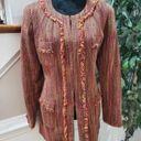 Chadwick's  Women's Multicolor Acrylic Long Sleeve Casual Jacket Blazer Size 14 Photo 8