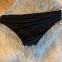 Catalina Black Bikini Bottom  New Womens XL 16 18 Low Rise Swimsuit Photo 1