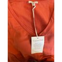 Garnet Hill  Salmon Colored Everyday T-Shirt Dress - size Large Photo 5