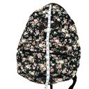 Vans  Off The Wall Backpack Black Floral Rose Patterned School Skate Laptop Bag Photo 14