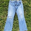 AG Adriano Goldschmied Adriano Goldschmied Ag-ed Distressed denim high rise Jodi crop jeans, size 28R Photo 0