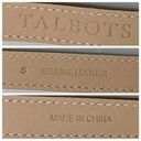 Talbots  Tan Leather Belt - Size S - EUC Photo 6