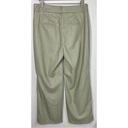 7 For All Mankind  Sage Green Distressed Faux Leather Wide Leg Pants Large NWT Photo 4