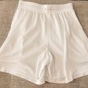 Nike  white Dri-Fit "Swooh Fly" mesh basketball shorts Photo 5