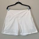 PINK - Victoria's Secret Victorias Secret PINK White Athletic Sport Tennis Skort Skirt with Shorts Sz XL Photo 0