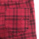 American Eagle  Next level stretch red checkered hi rise jeggings xshort womens 4 Photo 9