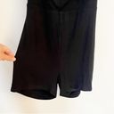 Princess Polly  Short Sleeve Romper Black Nolan Size 8 Knit Open Back NEW Photo 3