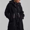 Varley  Jones Black Sherpa Coat Women's Size X Small Photo 1