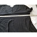 Treasure & Bond Nordstrom  Black V-Neck Short Sleeve Swing A-Line Top Womens Sz M Photo 5