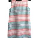 Krass&co Island  Linen Tank Dress Summer Travel Pastel color striped, Size XS Photo 1