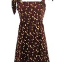 Xhilaration Womens Knot Sleeve Flare Dress Night Burgundy Juniors Size XS Photo 0