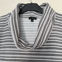 Talbots  Womens Cowl Neck Striped Pullover Sweater Size Large Photo 3