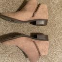 Fergalicious  Tan Suede Booties Size 7.5 Photo 0