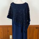 Dress Barn Beautiful New  Sequin Capelet Mother of the Bride Dress! Photo 0