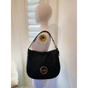 Coach NWT  F31400 Leather Elle Hobo Handbag in Black/Old Brass Carriage Logo $395 Photo 11