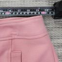 The Loft  Plus Size 16 Pink Shift Skirt Gold Buttons Barbie Academia Preppy NEW Photo 4