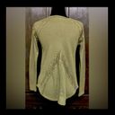 Mossimo Denim Mossimo olive green long sleeves blouse SP Photo 3